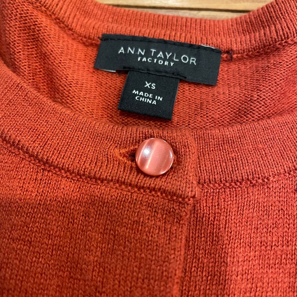 Rust Cardigan - Picture 2 of 5